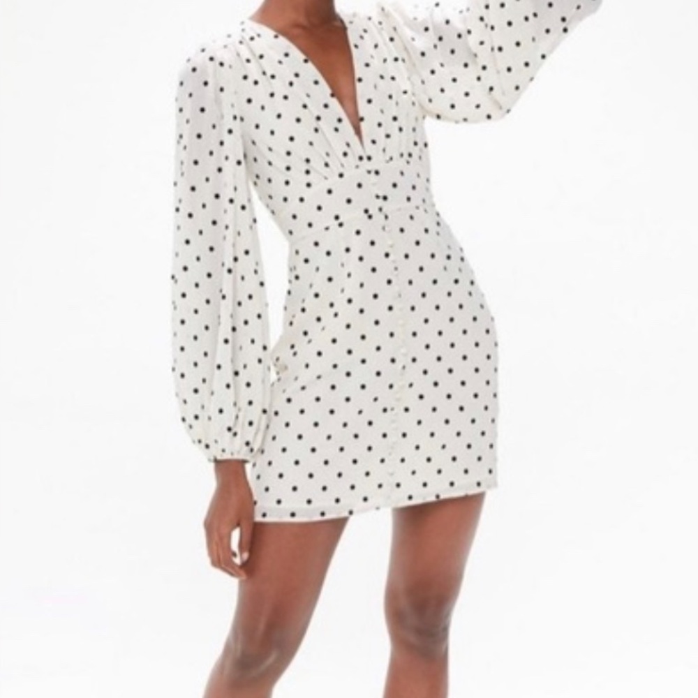 Urban Outfitter Willow Plunge Mini Dress